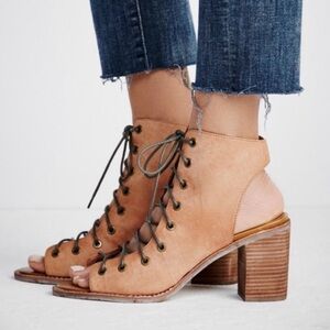 Jeffrey Campbell x Free People Minimal Lace Up Heels